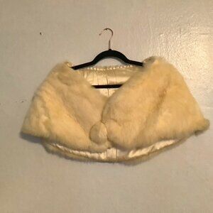 Genuine fur stole